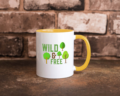 Wild and free | Freiheit Camper Hobbycamper Geschenkidee Humor Tasse