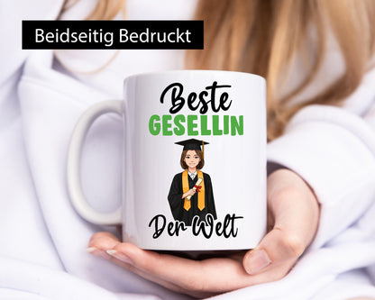 Bester Gesellin | Handwerkerinnen Geschenk Humor Geschenkidee lustiger Spruch