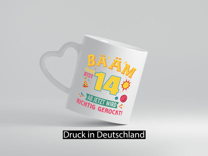 14. Geburtstag | 14 Jahre ab jetzt wird richtig gerockt lustig Geschenkidee