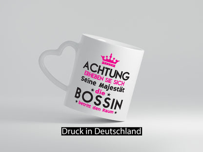 Seine Majestät Bossin | Führungskraft Vorgesetzte Geschenk Humor Geschenkidee