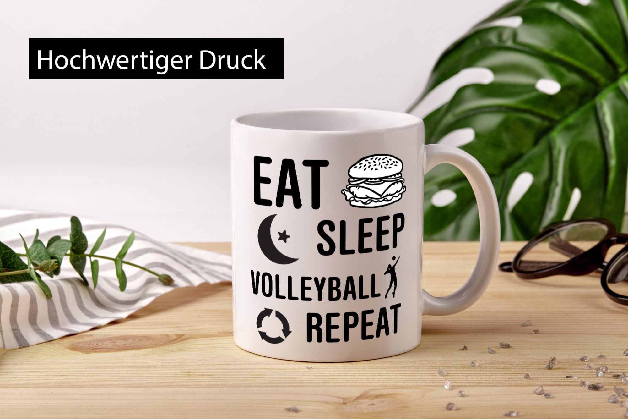 Volleyball | Volleyballliebhaber Volleyballspieler Humor Geschenkidee Tasse