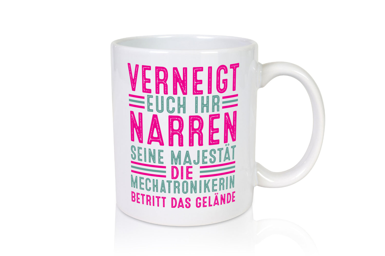 Verneigt euch: Mechatronikerin | KFZ Werkstatt lustiger Spruch Geschenk Humor