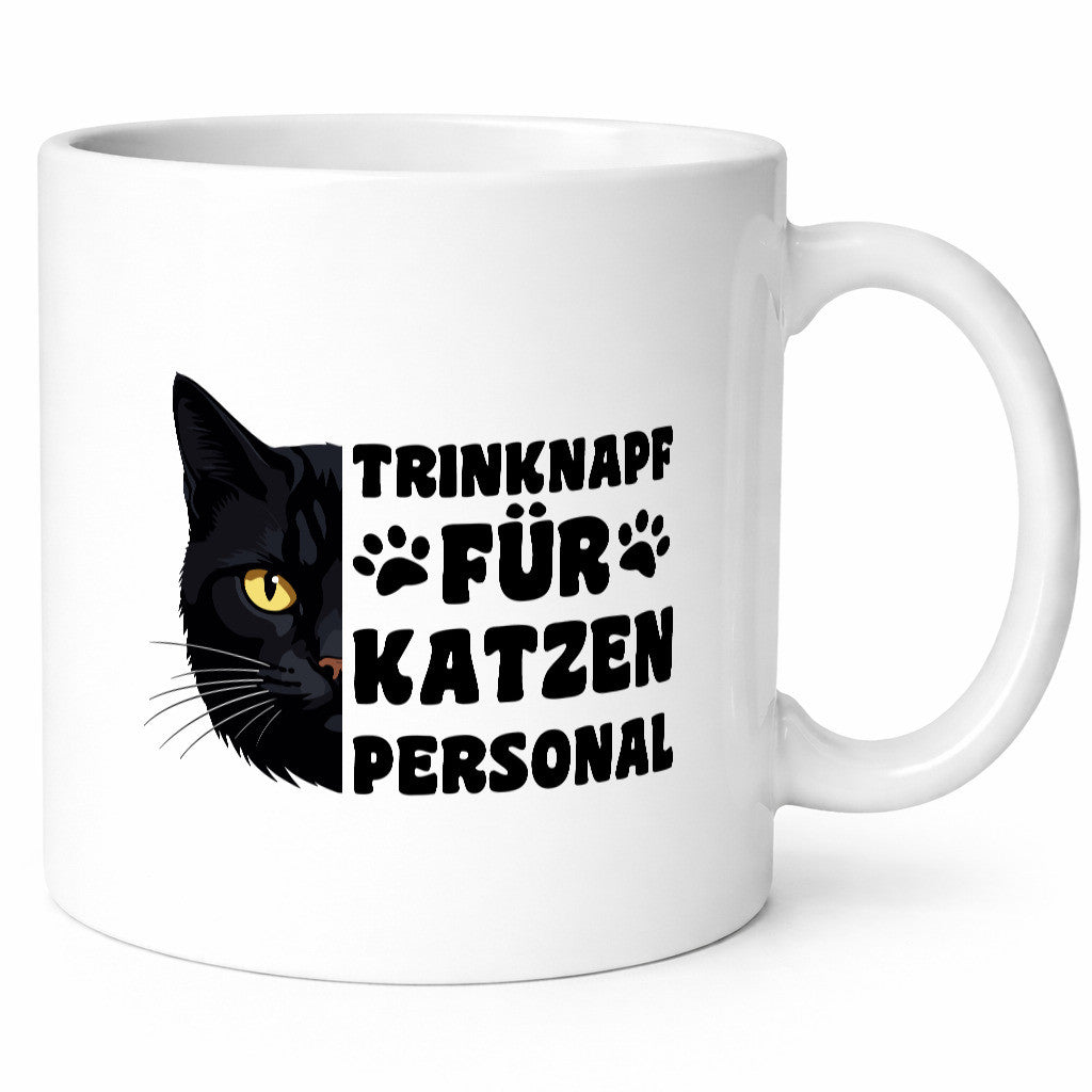 Katzen Personal | Katzenbesitzer Tasse Katze Humor vl9 Geschenkidee