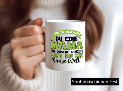 Beste mama der Welt vl9 Geschenkidee Familie Humor Tasse