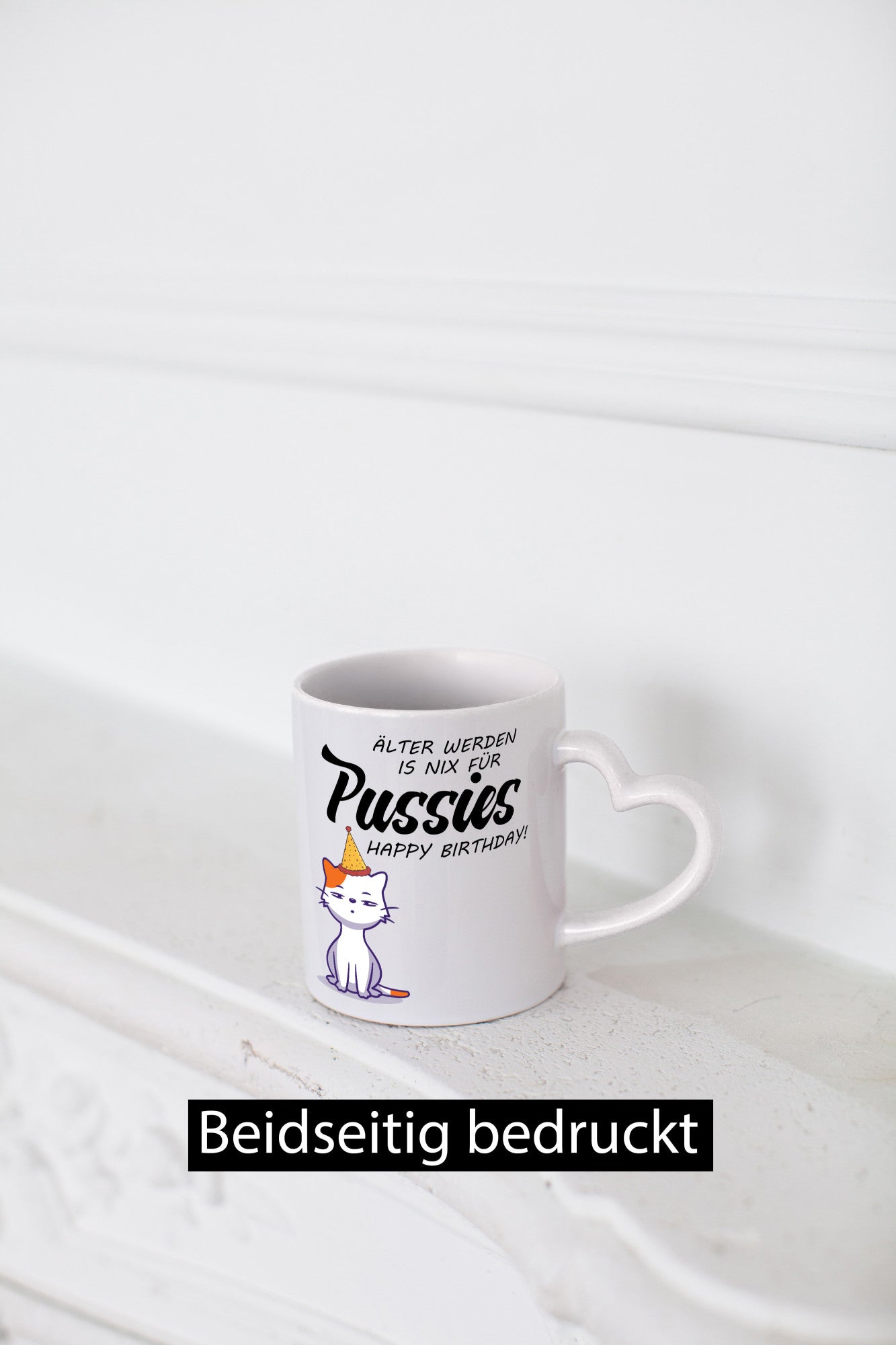 Älter werden ist nichts für Pussies | Happy Birthday Humor Geschenkidee Tasse