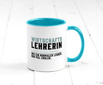 Wirtschaftslehrerin | Unterricht Lieblingslehrerin lustig Humor Geschenkidee
