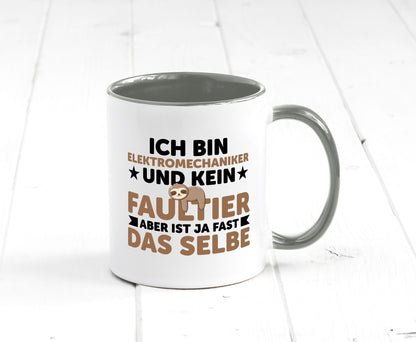 Ich bin kein Faultier: Elektromechaniker | Mechaniker Geschenkidee