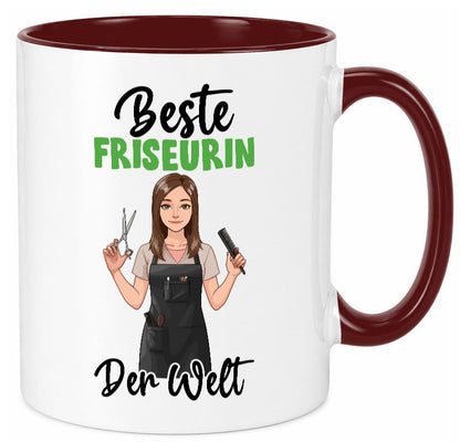 Beste Friseurin | Friseuse Frisuerin Geschenk Humor Geschenkidee lustiger