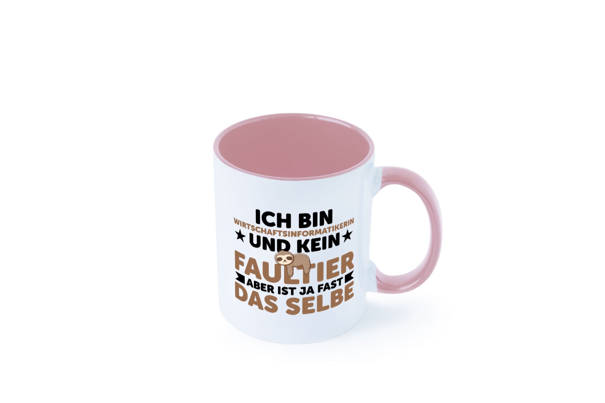 Ich bin kein Faultier: Wirtschaftsinformatikerin v2 lustig Tierliebhaber Humor