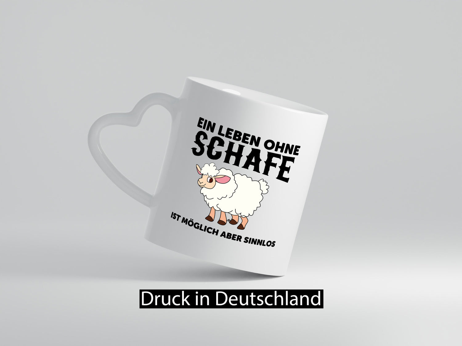 Leben ohne Schafe | Spruch Tasse Schäfer Schaf Humor Geschenkidee
