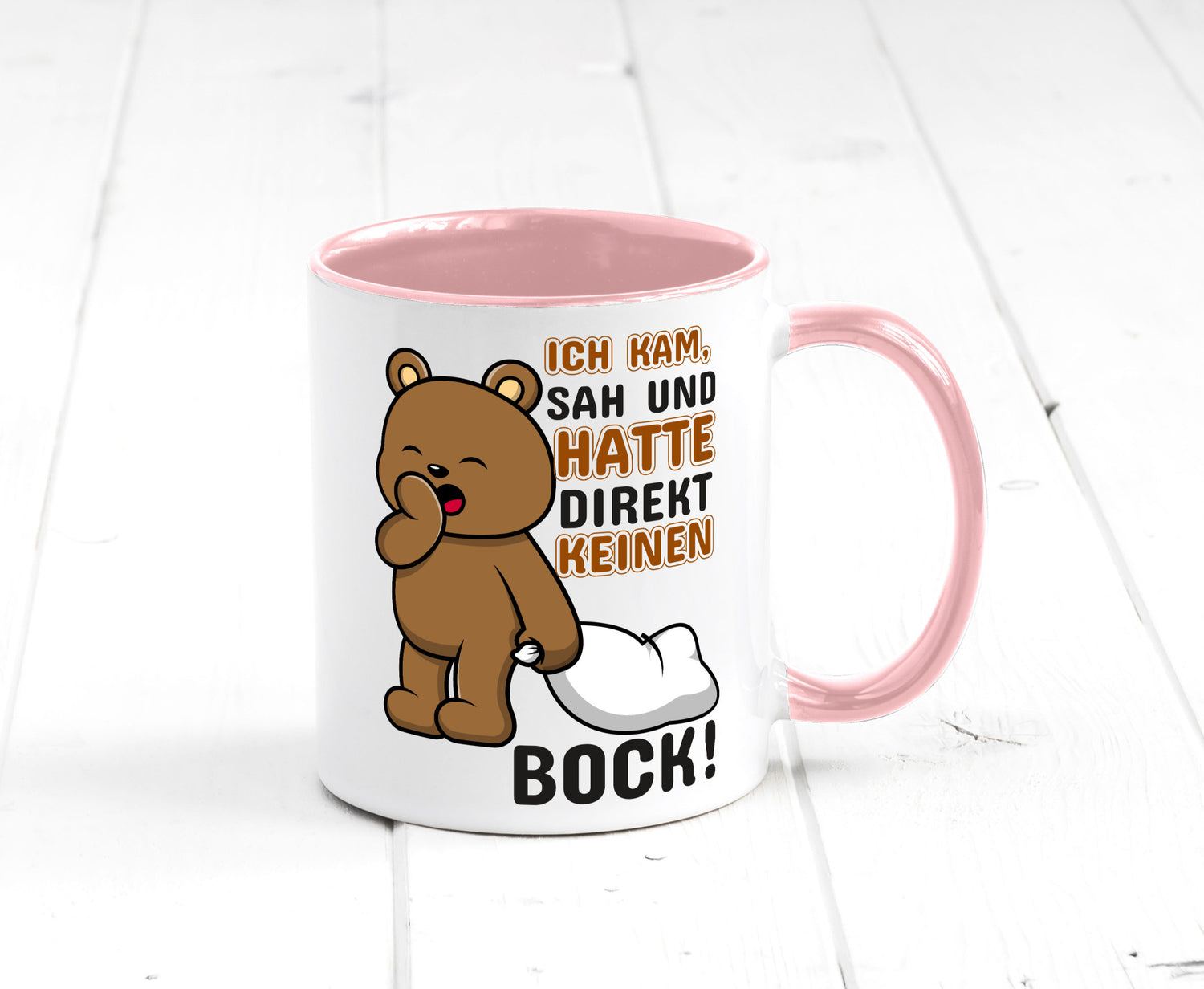 Direkt keinen Bock! | Büro Faultier Morgenmuffel Geschenk Arbeit Kollegen