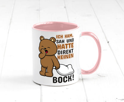 Direkt keinen Bock! | Büro Faultier Morgenmuffel Geschenk Arbeit Kollegen