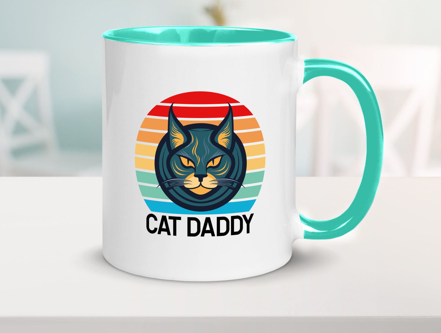Cat Daddy | Katzenpapa niedliche Katze Tierliebhaber lustiger Spruch Geschenk