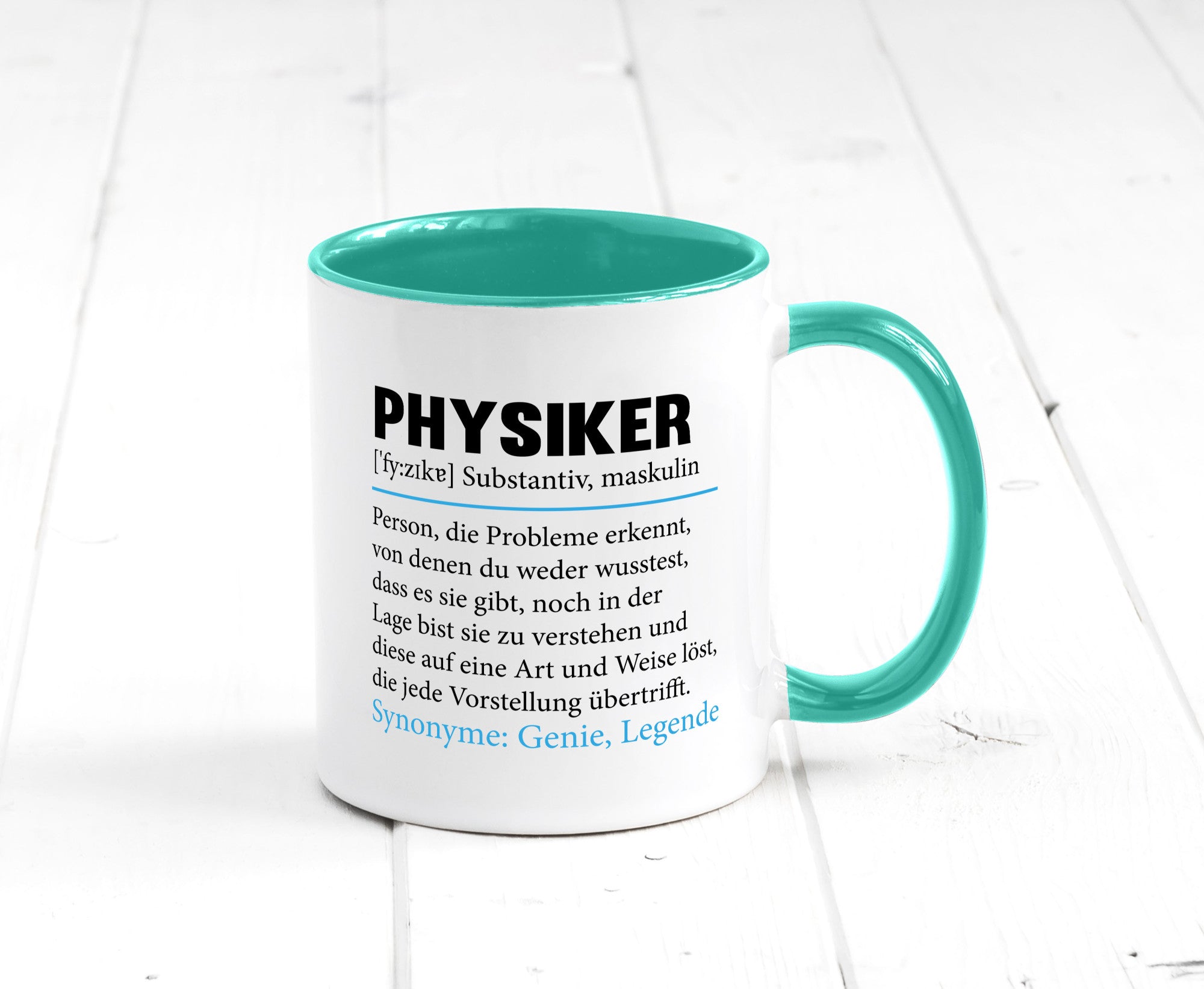 Physiker | Spruch Physik Beruf Definition v2 lustiger Geschenk Arbeit Kollegen