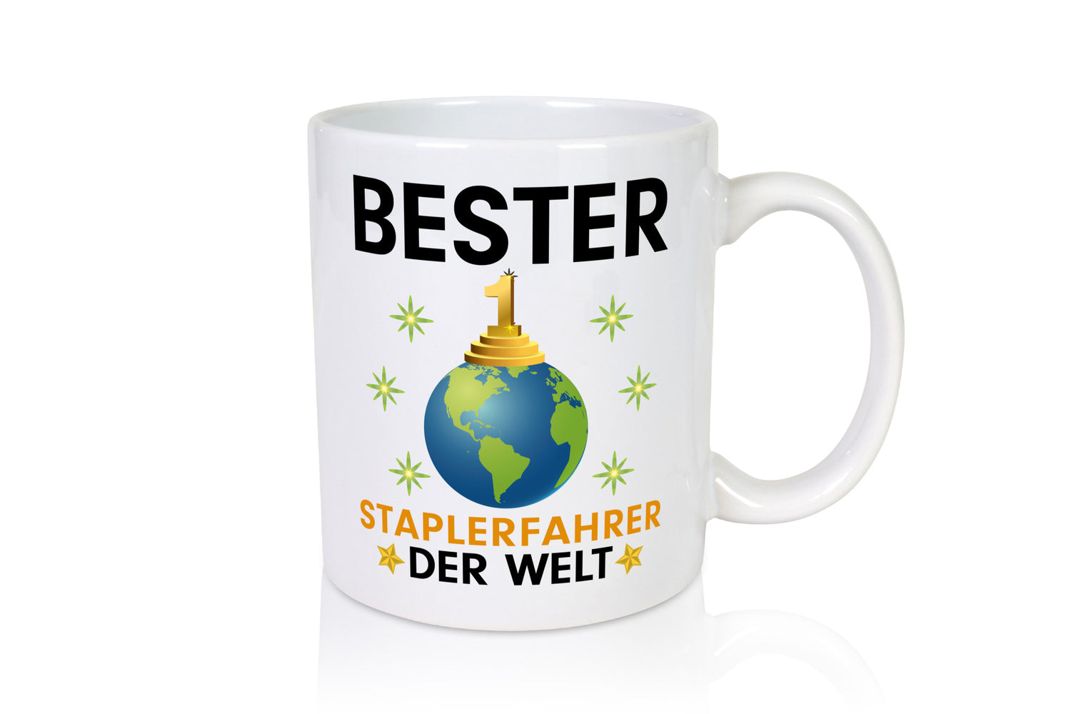 Welt Bester Staplerfahrer | Gabelstapler Fahrer Geschenkidee Humor Tasse