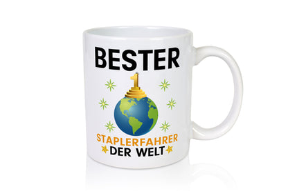Welt Bester Staplerfahrer | Gabelstapler Fahrer Geschenkidee Humor Tasse