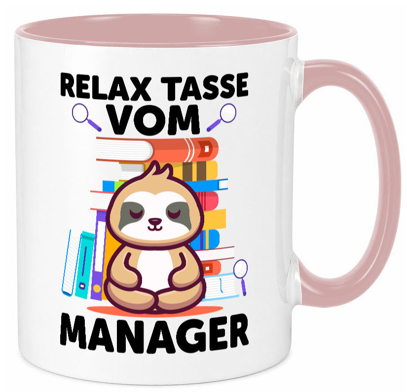 Relax Tasse: Manager | Management lustig Humor Geschenkidee Geschenk Tasse