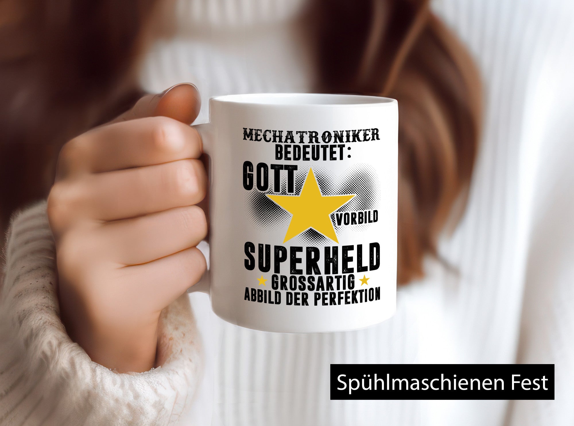 Bedeutung von Mechatroniker | KFZ Geschenkidee Humor Tasse