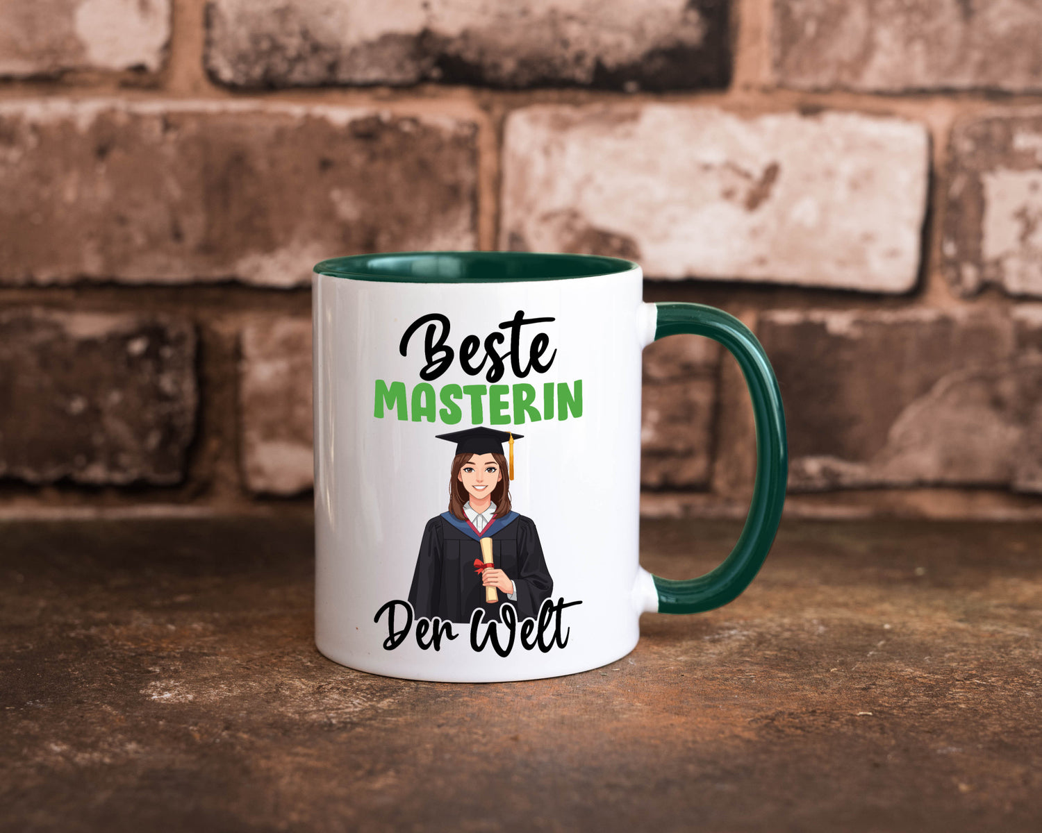 Beste Masterin | Student Uni Studium Humor Geschenkidee Tasse