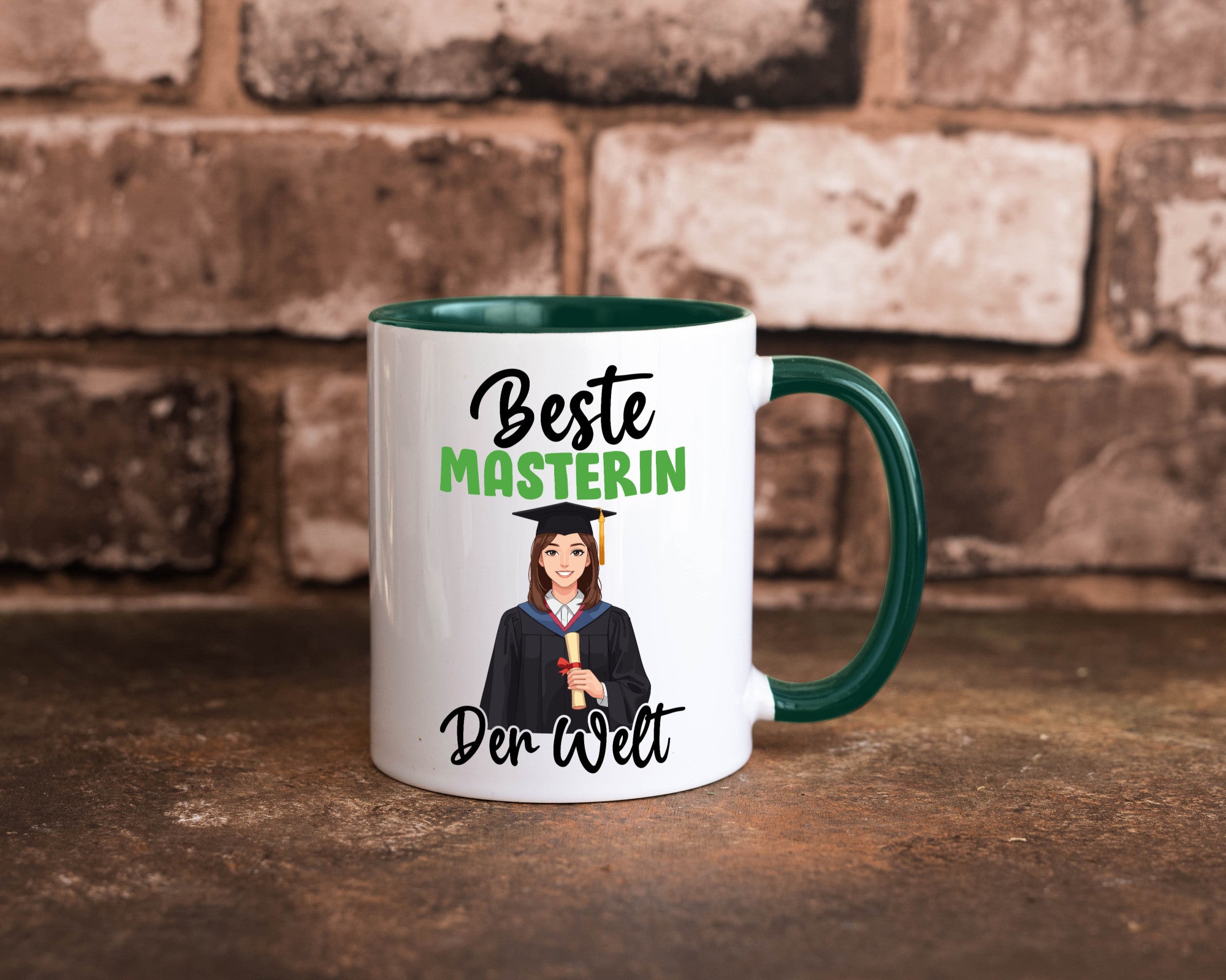 Beste Masterin | Student Uni Studium Humor Geschenkidee Tasse