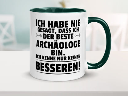 Der Beste Archäologe | Archäologie Forscher Humor Geschenkidee Tasse