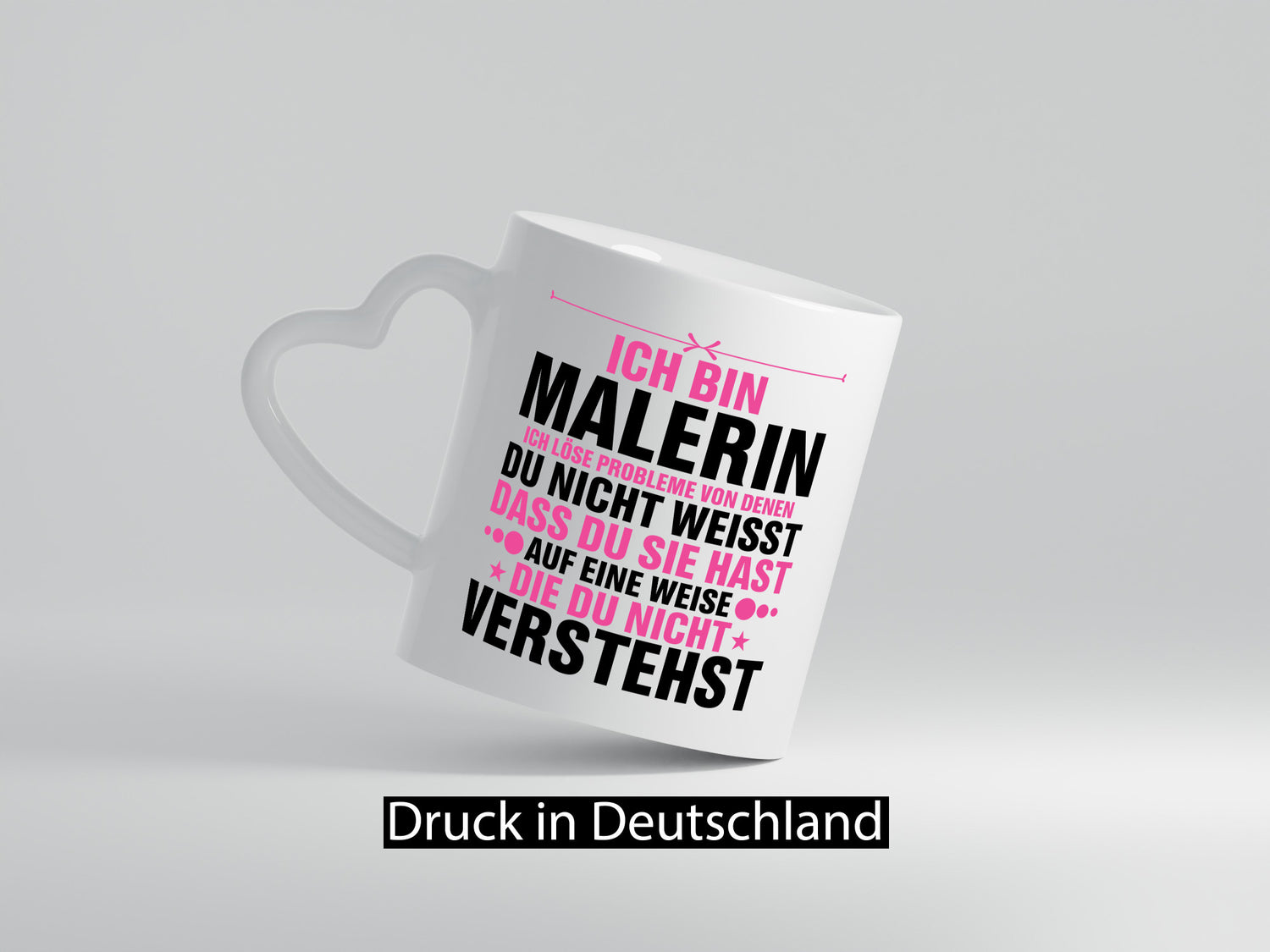 Löse Probleme: Malerin | Malerinnen Humor Geschenkidee Tasse