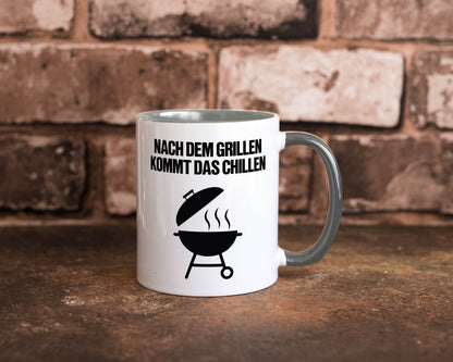 Nach dem Grillen kommt das Chillen | Grillmeister Party Geschenk Humor