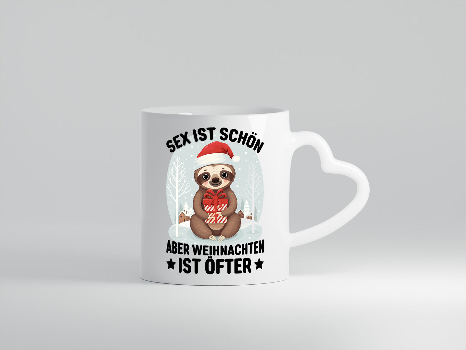 Sex ist schön aber Weihnachten öfters | lustiger Spruch Geschenk Humor