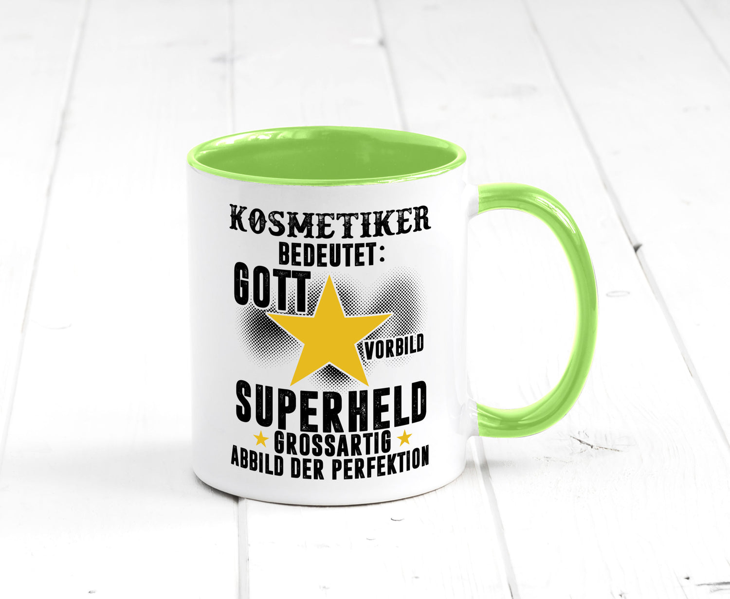 Bedeutung von Kosmetiker | Kosmetik Stylist Visagist Geschenkidee Humor Tasse