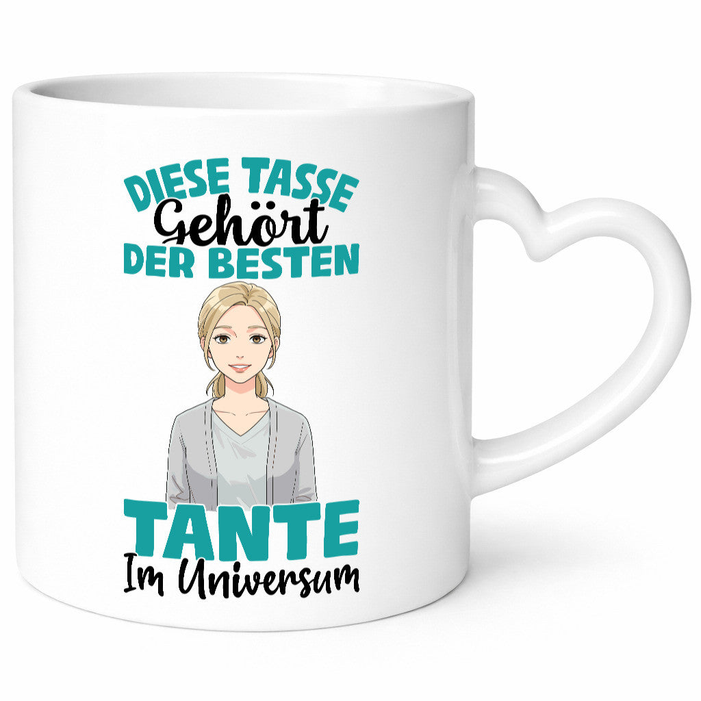 Im Universum: Tante | Nichte Schwester Familie lustig Geschenkidee Geschenk