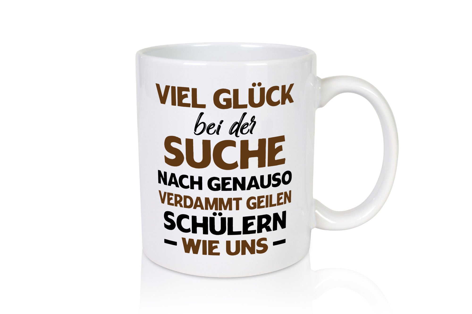 Viel glück | Geile schüler Schule Beste Lehrerin lustig Humor Geschenkidee