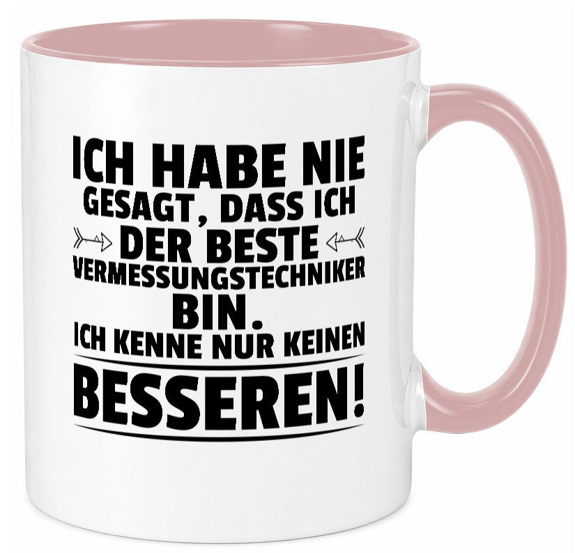 Der Beste Vermessungstechniker | Techniker lustiger Spruch Geschenk Humor Tasse