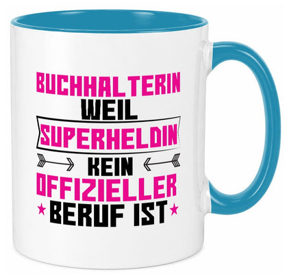 Superheldin Buchhalterin | Buchhaltung Humor lustig Geschenkidee Geschenk Tasse