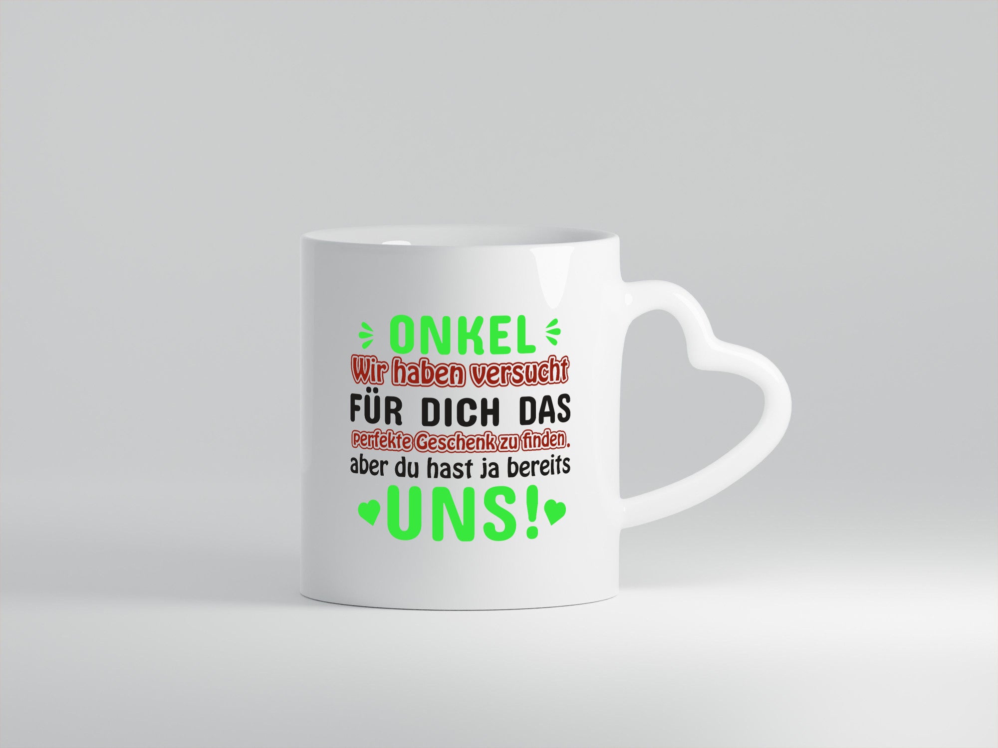 Onkel Tasse | lustiger Spruch Neffen und Nichten Humor Geschenkidee