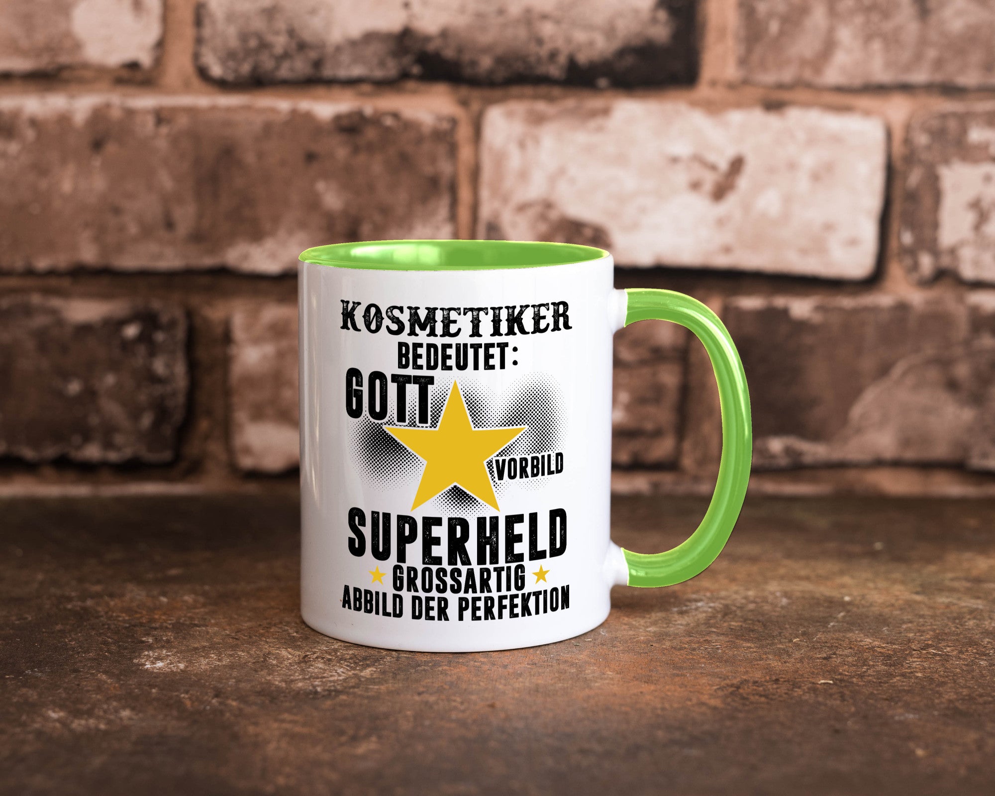 Bedeutung von Kosmetiker | Kosmetik Stylist Visagist Geschenkidee Humor Tasse