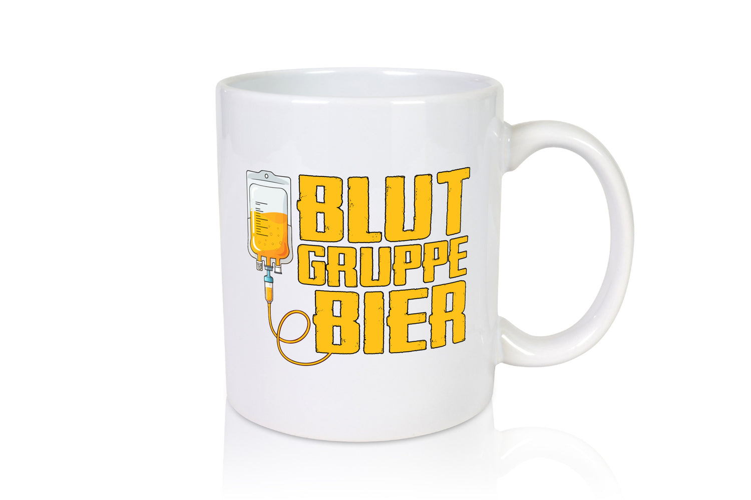 Blutgruppe Bier | Saufen Trinken Biertrinker Humor Geschenkidee Tasse