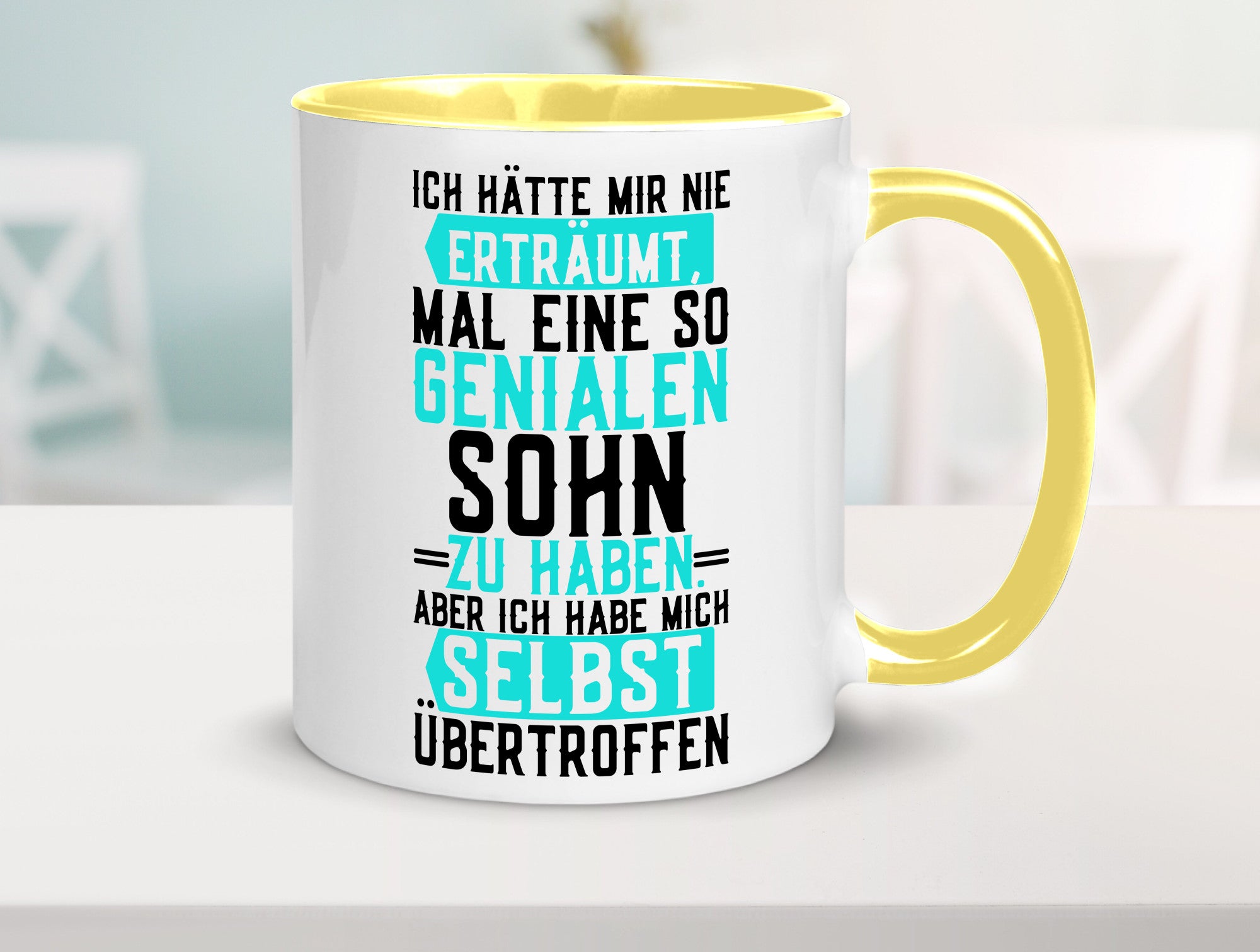 Wundervoller Sohn | Liebe Papa Vatertag Humor Geschenk Familie Geschenkidee