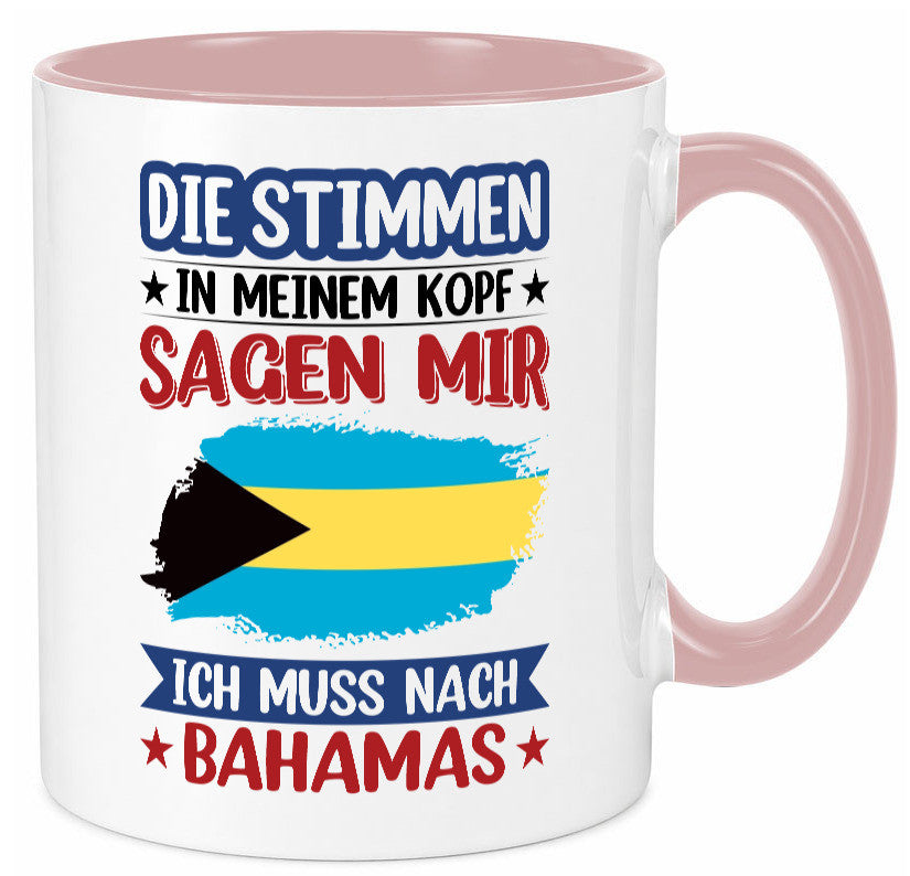 Bahamas | Urlaub Stimmen in meinem Kopf Traumland Geschenk Humor Geschenkidee