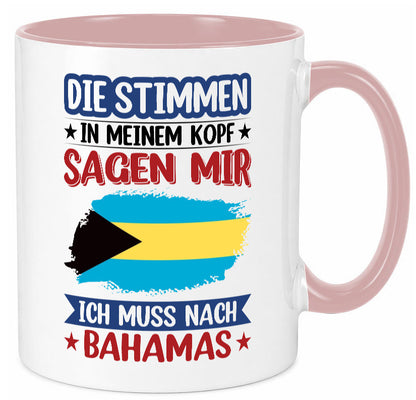 Bahamas | Urlaub Stimmen in meinem Kopf Traumland Geschenk Humor Geschenkidee