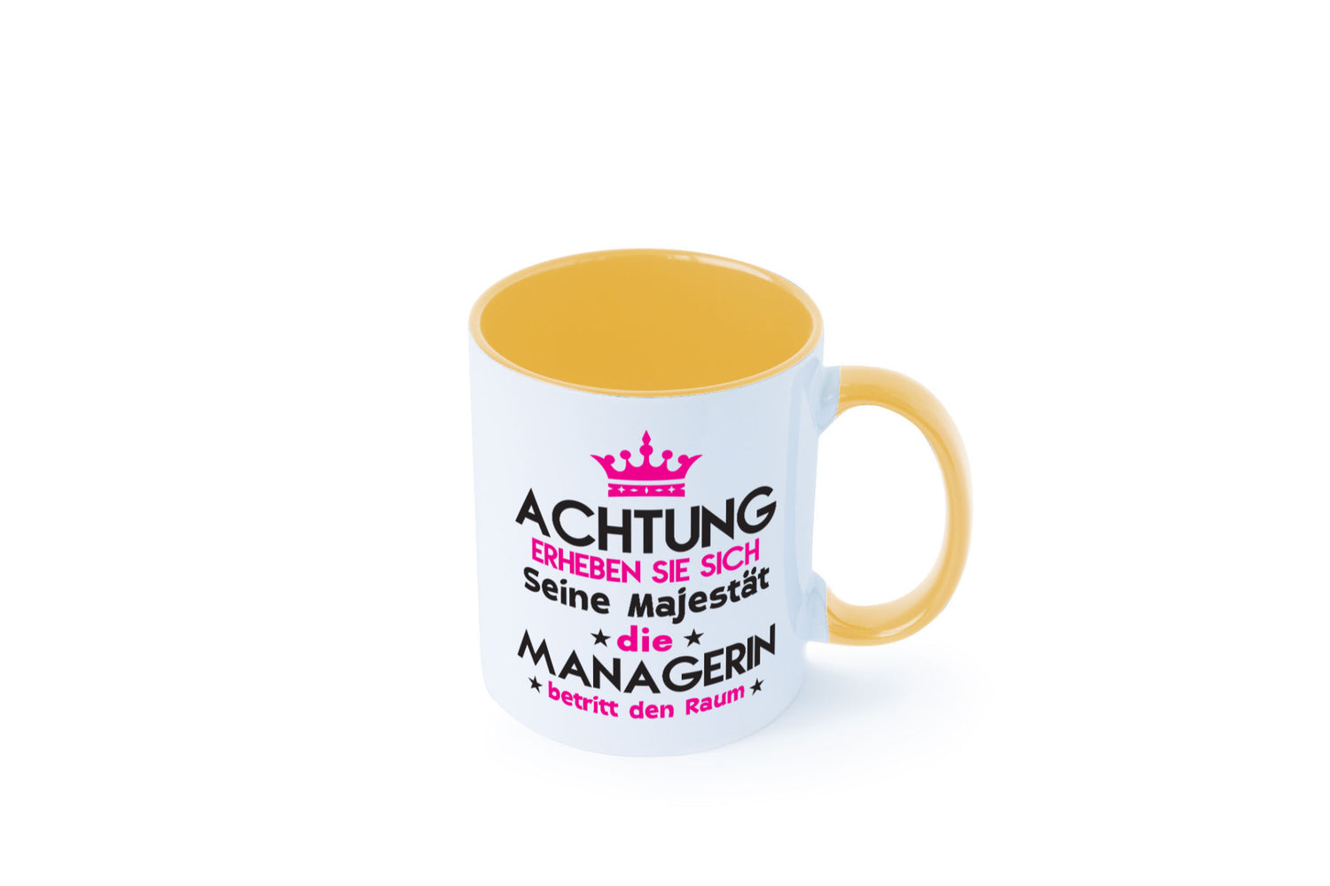 Seine Majestät Managerin | Management lustig Humor Geschenkidee Geschenk Tasse