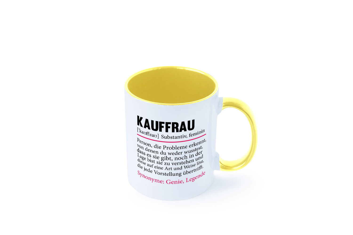 Kauffrau | Humor Spruch Definition Kauffrauen Geschenkidee Tasse