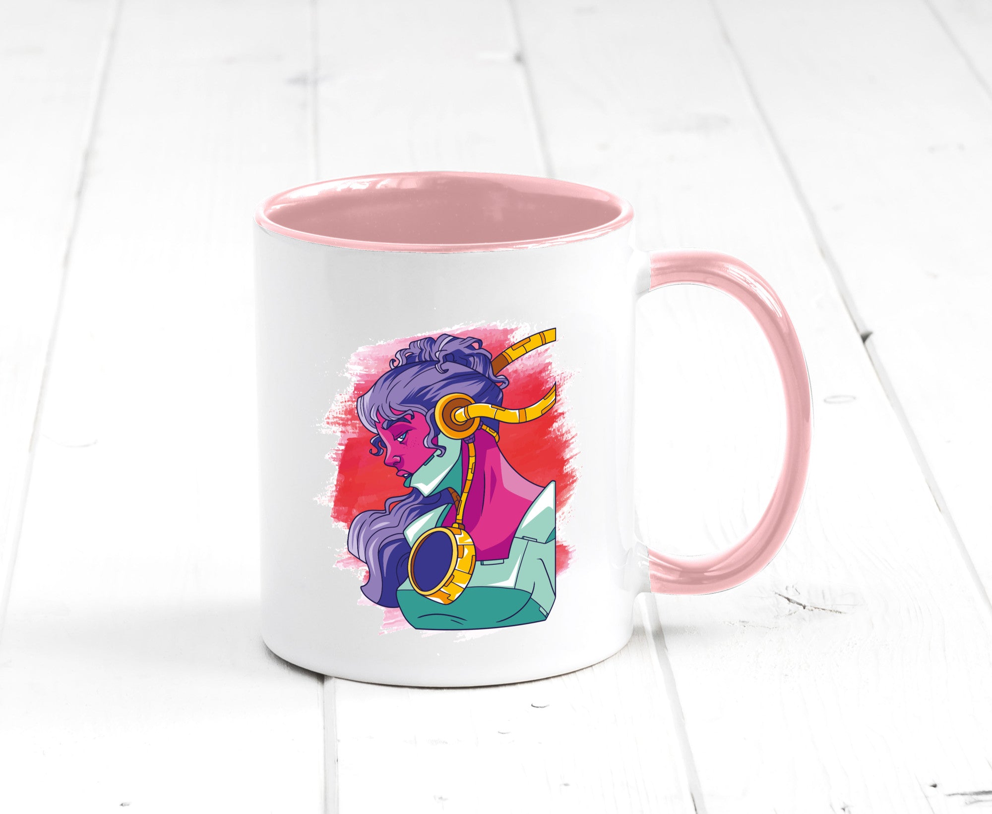 Zeichnung | Kunst Tasse Frauen Motiv cooles Design Humor Geschenkidee