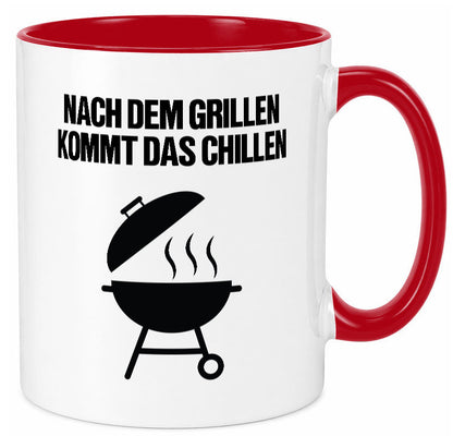 Nach dem Grillen kommt das Chillen | Grillmeister Party Geschenk Humor