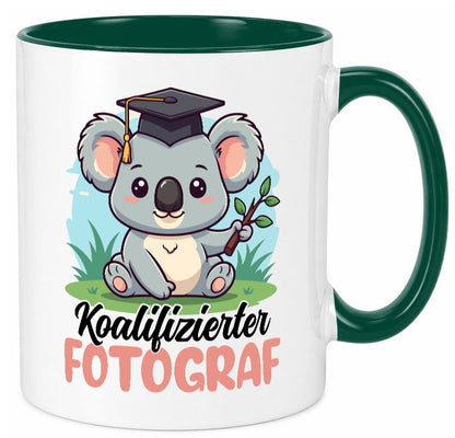 Koalifizierter Fotograf | Fotografie Kamera Geschenk Humor Geschenkidee Tasse
