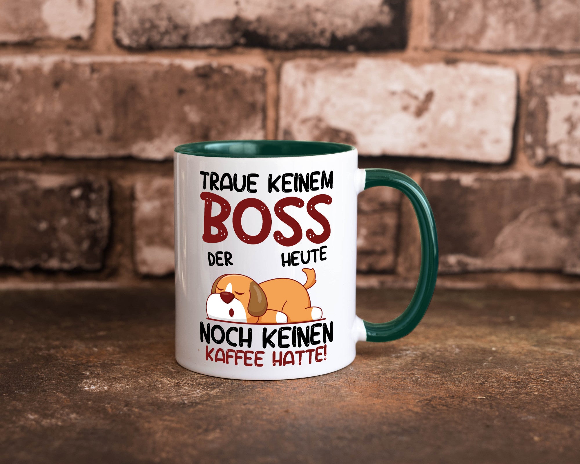 Traue keinem Boss | Führungskraft Vorgesetzter Geschenkidee Humor Tasse