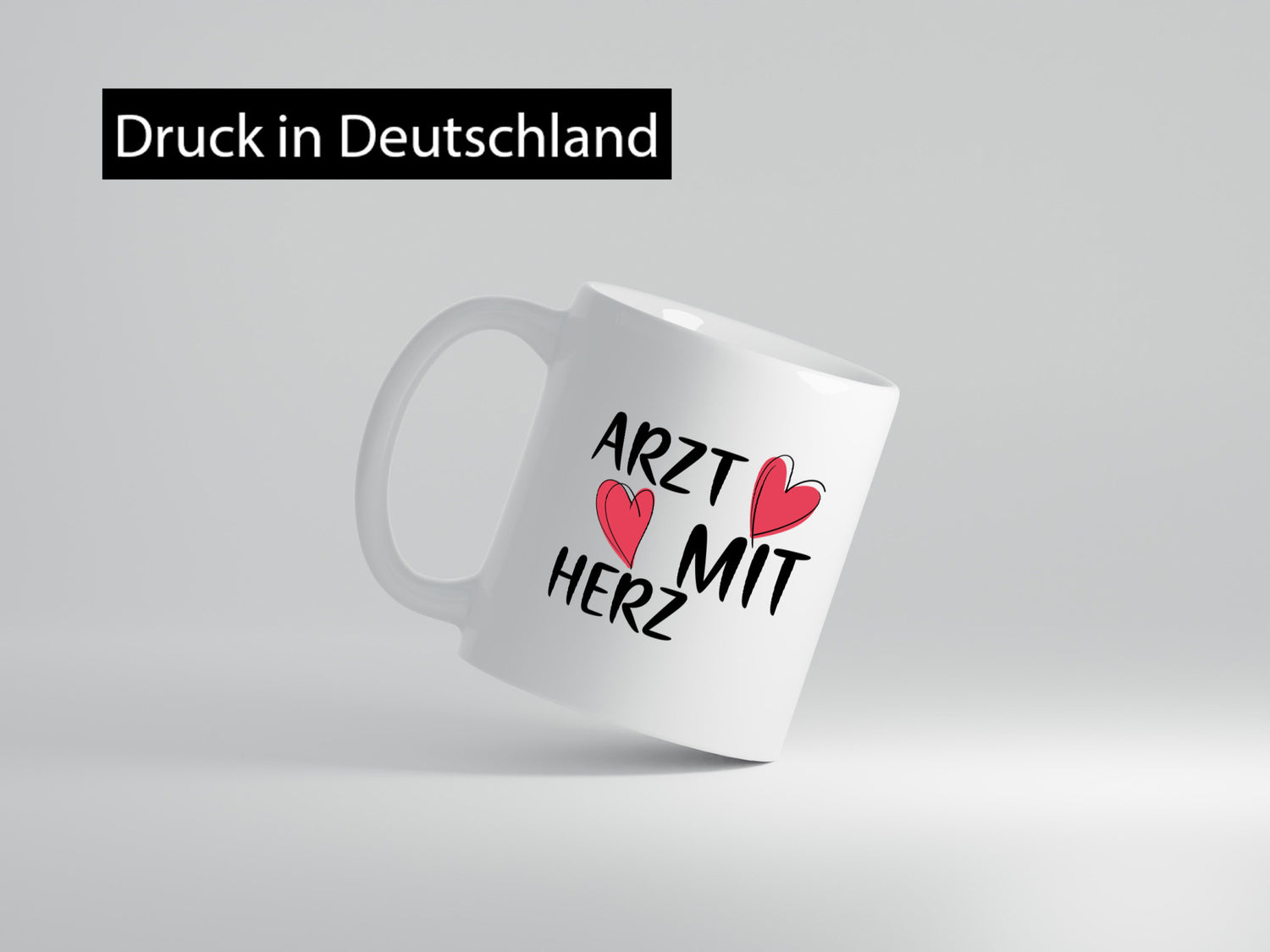 Arzt mit Herz | Doktor Klinik Leidenschaft für Beruf Humor Arbeit Kollegen Büro