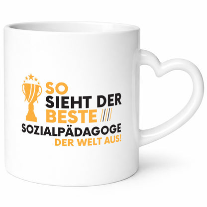 Der Weltbeste Sozialpädagoge | Pädagoge lustig Humor Geschenkidee Geschenk Tasse
