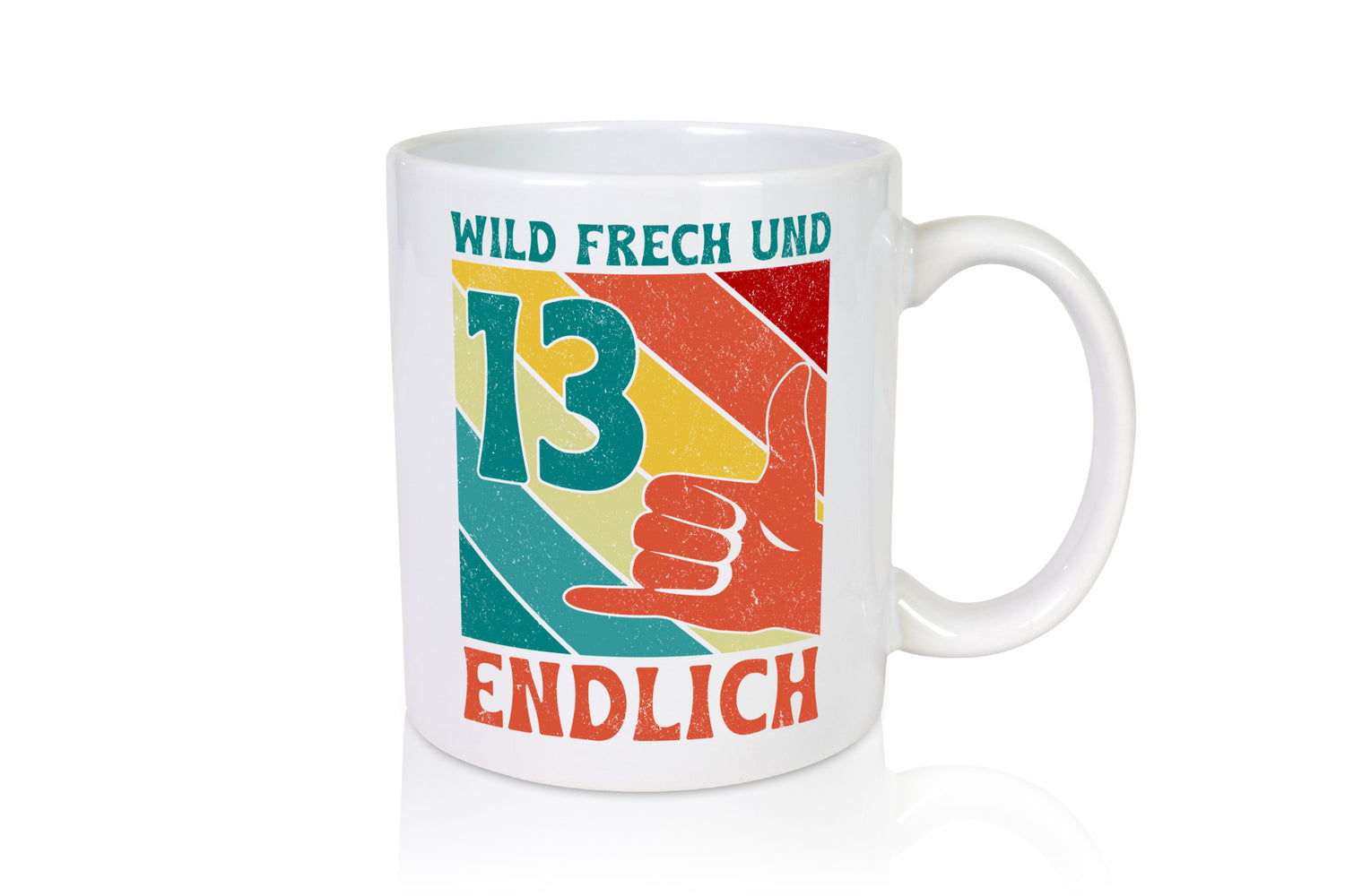 13. Geburtstag | 13 Jahre Wild und Frech Humor Geschenkidee Tasse