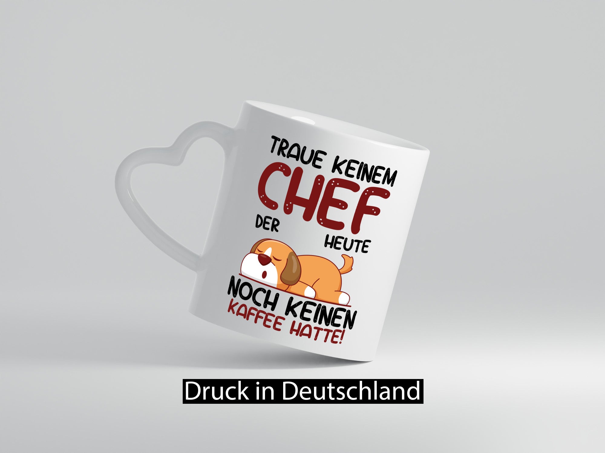Traue keinem Chef | Führungskraft Vorgesetzter lustiger Spruch Geschenk Arbeit