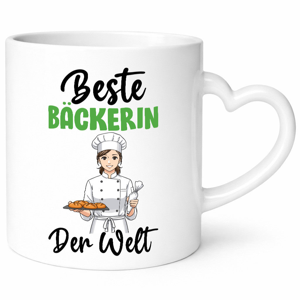 Beste Bäckerin | Bäckerei Frauen Backen v2 Geschenkidee Humor Tasse